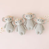 Cuddle Kind Baby Elephant Blush Floral 5