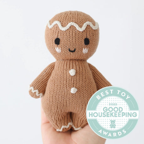 Cuddle Decor Baby Gingerbread Icing White by Cuddle+Kind front