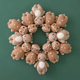 Cuddle Decor Baby Gingerbread Icing White by Cuddle+Kind set