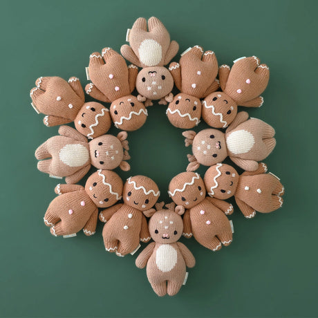 Cuddle Decor Baby Gingerbread Icing White by Cuddle+Kind set