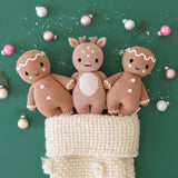 Cuddle Decor Baby Gingerbread Icing White by Cuddle+Kind set