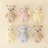 Cuddle Kind Baby Honey Bear Ivory Floral 9