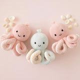 Cuddle Kind Baby Octopus Soft Coral Pink 7