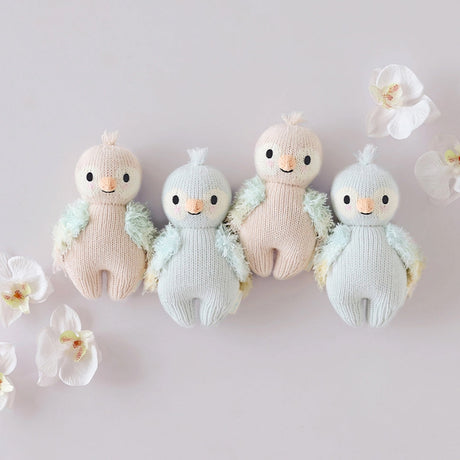 Cuddle Kind Baby Parrot Sky Blue 5