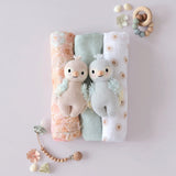 Cuddle Kind Baby Parrot Sky Blue 6