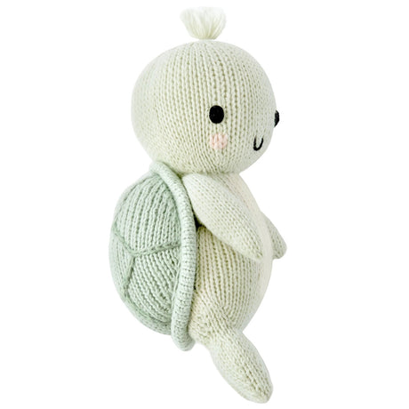 Cuddle Kind Baby Sea Turtle Kelp Green 1