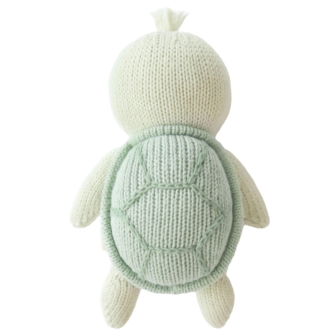 Cuddle Kind Baby Sea Turtle Kelp Green 2