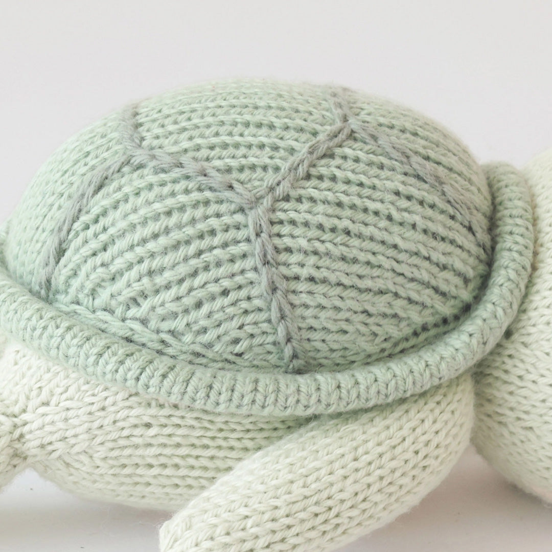 Cuddle Kind Baby Sea Turtle Kelp Green 4