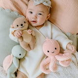 Cuddle Decor Cuddle and Kind Baby Sea Turtle Powder Pink lifestyle