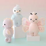 Cuddle Decor Cuddle and Kind Baby Seahorse Lilac  lifestyle set