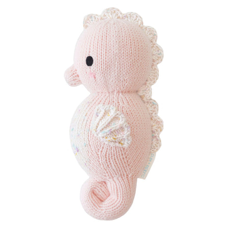 Cuddle Decor Cuddle and Kind Baby Seahorse Powder Pink front