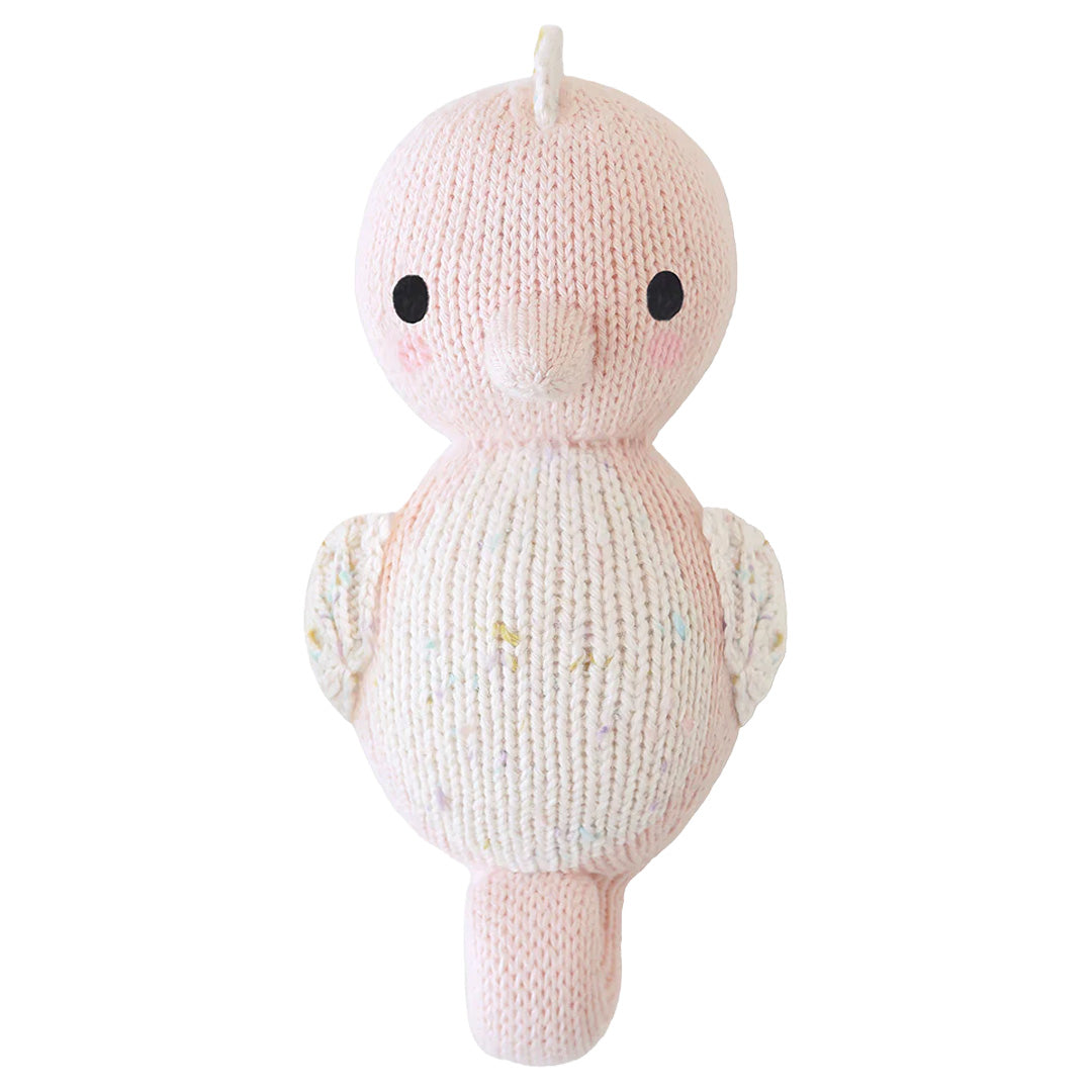 Cuddle Decor Cuddle and Kind Baby Seahorse Powder Pink front