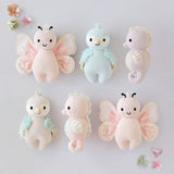 Cuddle Decor Cuddle and Kind Baby Seahorse Powder Pink set