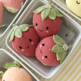 Cuddle Decor Cuddle and Kind Baby Strawberry Red set