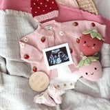 Cuddle Decor Cuddle and Kind Baby Strawberry Red lifestyle