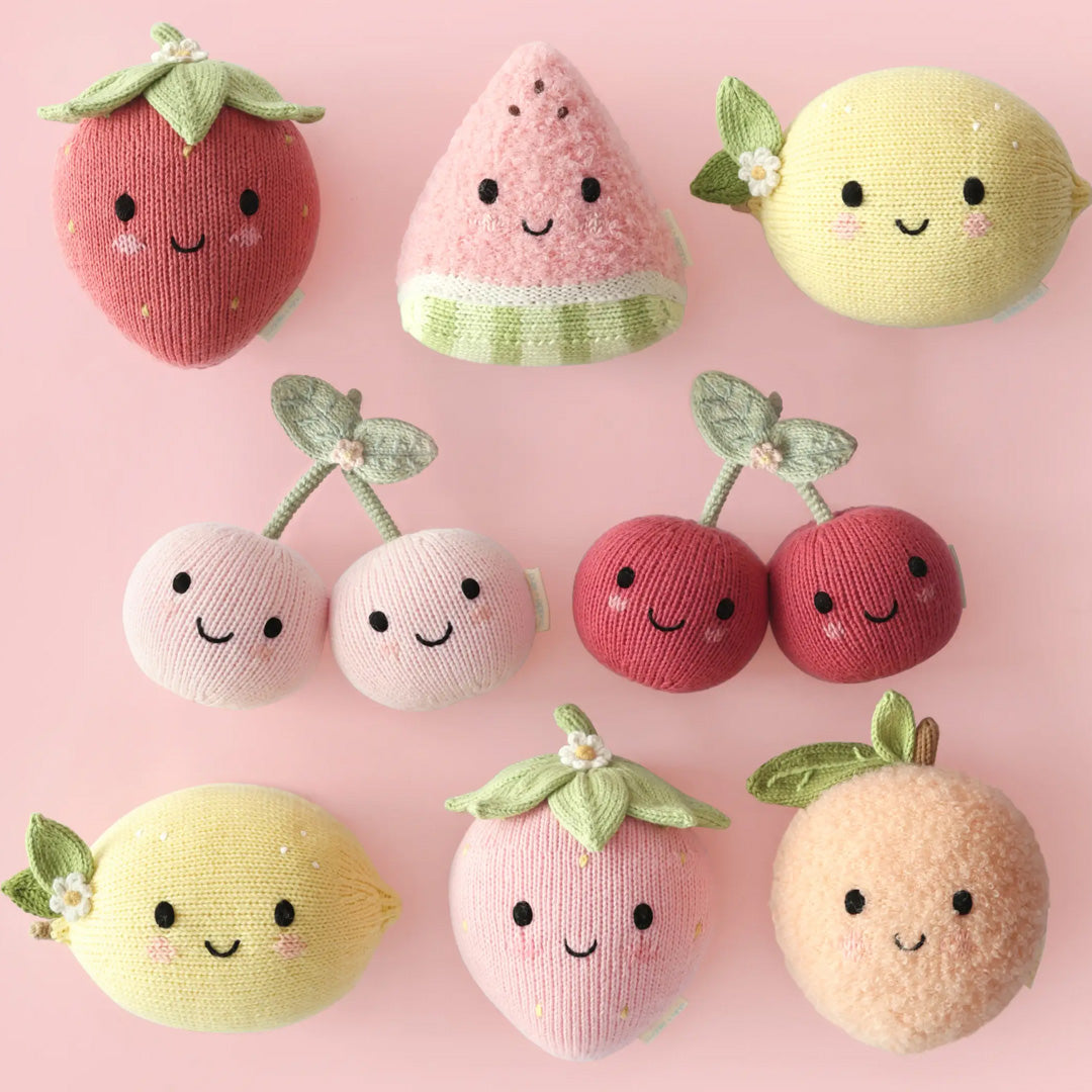 Cuddle Decor Cuddle and Kind Baby Strawberry Red set