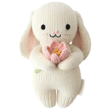 Cuddle Decor Cuddle and Kind Baby Bunny Blooming Tulip front