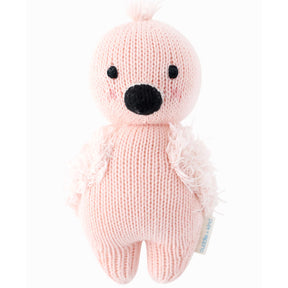 Cuddle Decor Baby Flamingo by Cuddle+Kind front