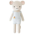 Cuddle Decor Cuddle and Kind Beatrice the Mouse Periwinkle front