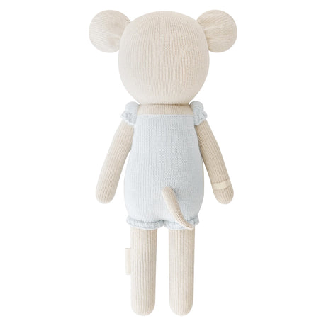 Cuddle Decor Cuddle and Kind Beatrice the Mouse Periwinkle back