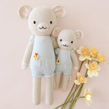Cuddle Decor Cuddle and Kind Beatrice the Mouse Periwinkle set