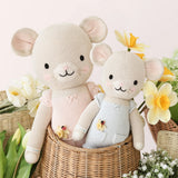 Cuddle Decor Cuddle and Kind Beatrice the Mouse Periwinkle set
