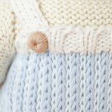 Cuddle Decor Benjamin the Lamb by Cuddle+Kind close up