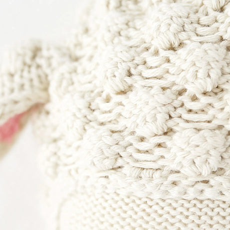 Cuddle Decor Benjamin the Lamb by Cuddle+Kind close up