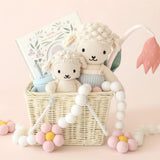 Cuddle Decor Benjamin the Lamb by Cuddle+Kind set