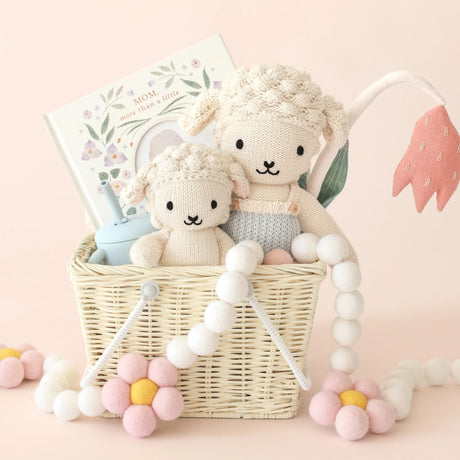 Cuddle Decor Benjamin the Lamb by Cuddle+Kind set