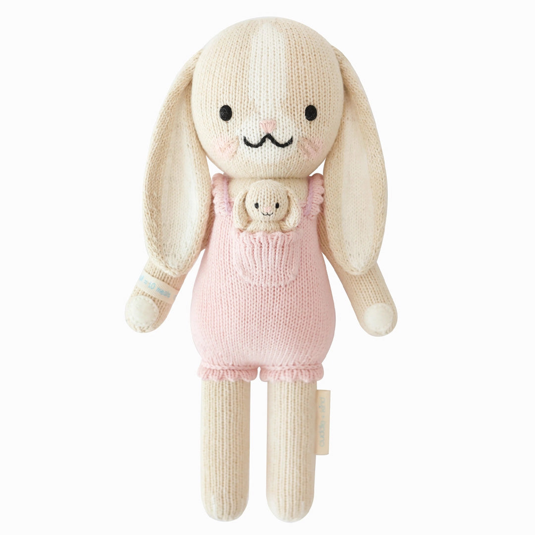 Cuddle Kind Briar the Bunny Peony Pink 1