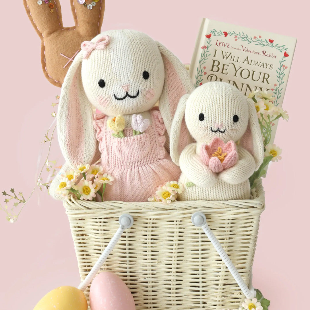 Cuddle Decor Clover the Bunny Blossom by Cuddle+Kind set