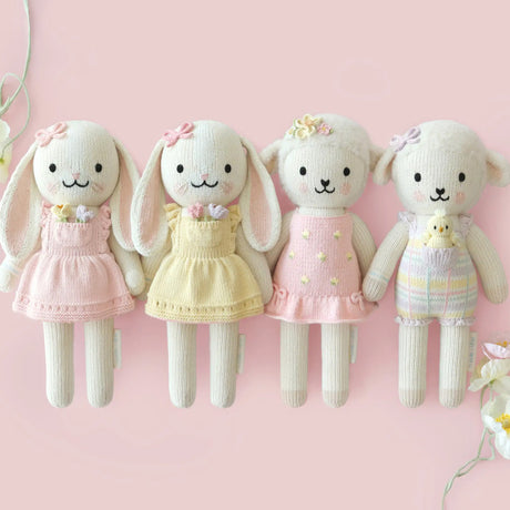 Cuddle Decor Clover the Bunny Blossom by Cuddle+Kind set