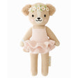 Cuddle Kind Evelyn the Golden Puppy Ballet Pink 1