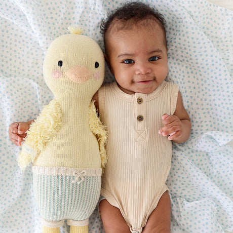 Cuddle Decor Finley the Duckling by Cuddle+Kind lifestyle 1