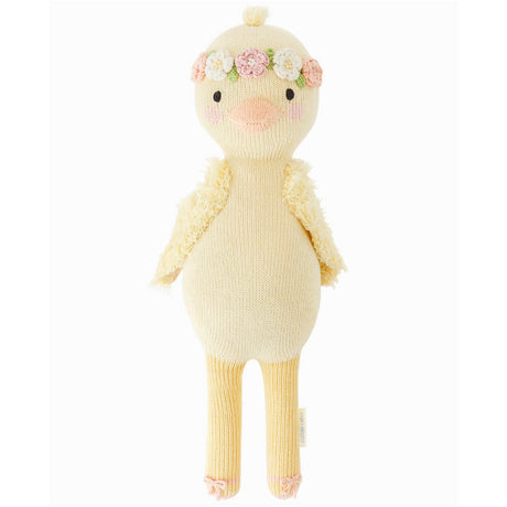 Cuddle Decor Flora the Duckling Mauve by Cuddle+Kind front