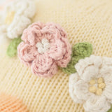 Cuddle Decor Flora the Duckling Mauve by Cuddle+Kind close up