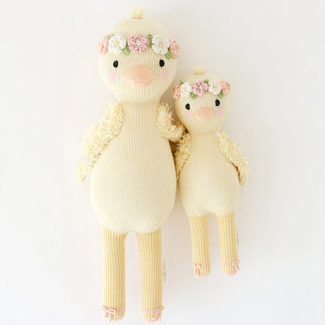 Cuddle Decor Flora the Duckling Mauve by Cuddle+Kind set