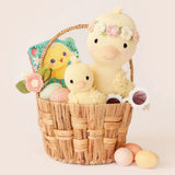 Cuddle Decor Flora the Duckling Mauve by Cuddle+Kind lifestyle set