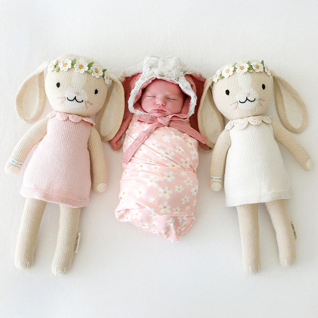 Cuddle Decor Cuddle Kind Hannah the Bunny Ivory lifestyle