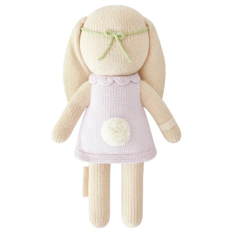 Cuddle Decor Cuddle Kind Hannah the Bunny Violet back