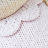 Cuddle Decor Cuddle Kind Hannah the Bunny Violet close up