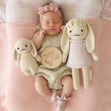 Cuddle Decor Cuddle Kind Hannah the Bunny Violet lifestyle