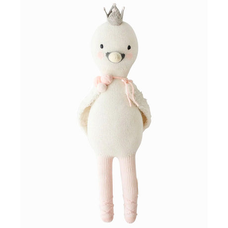 Cuddle Decor Harlow the Swan by Cuddle+Kind front