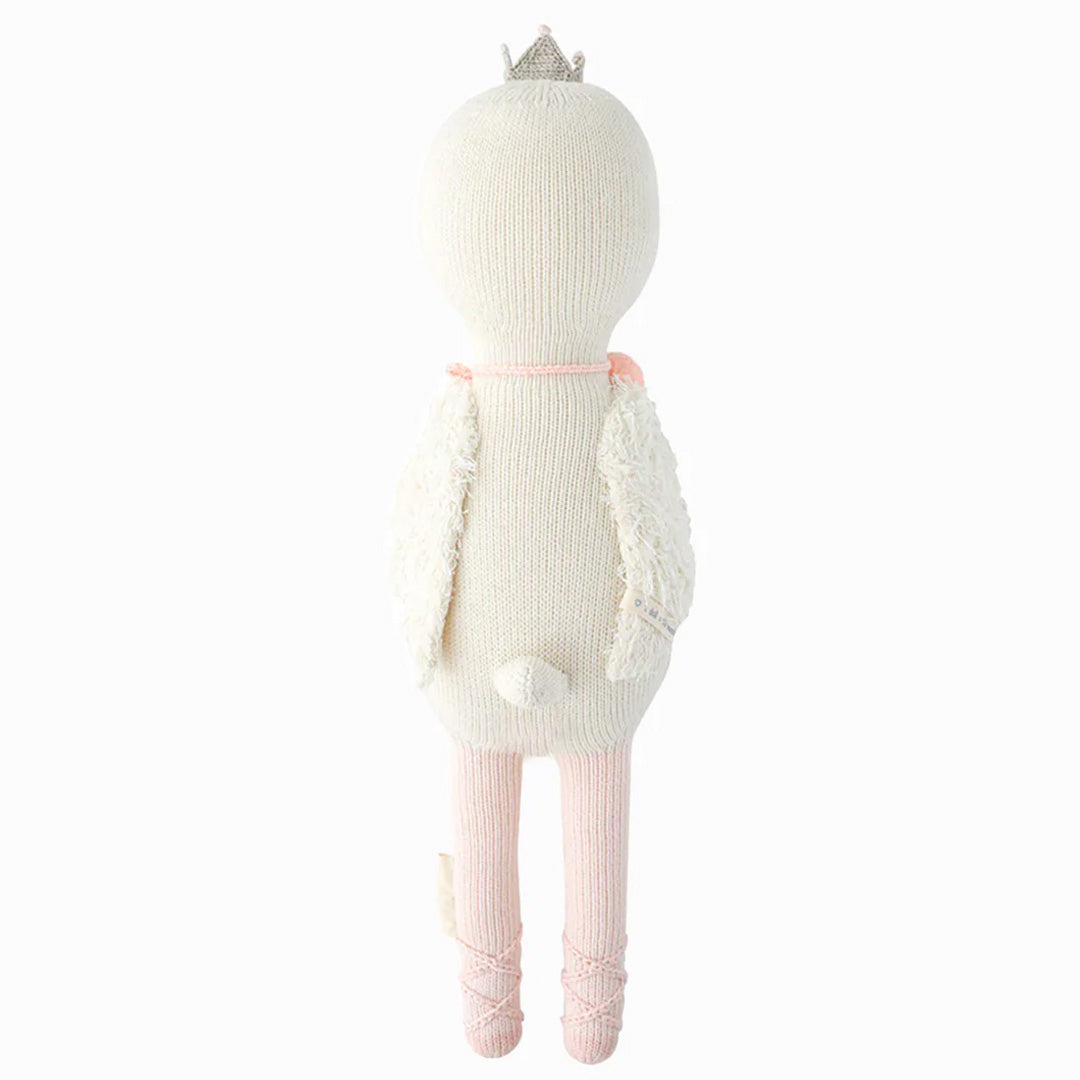 Cuddle Decor Harlow the Swan by Cuddle+Kind back