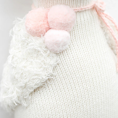 Cuddle Decor Harlow the Swan by Cuddle+Kind close up
