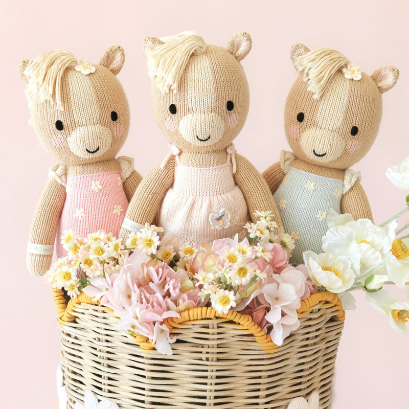 Cuddle Decor Kelsie the Pony by Cuddle+Kind set