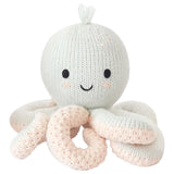 Cuddle Decor Cuddle and Kind Baby Octopus Sea Glass Blue front
