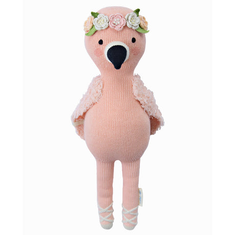 Cuddle Decor Penelope the Flamingo by Cuddle+Kind front