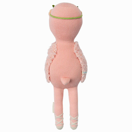 Cuddle Decor Penelope the Flamingo by Cuddle+Kind back
